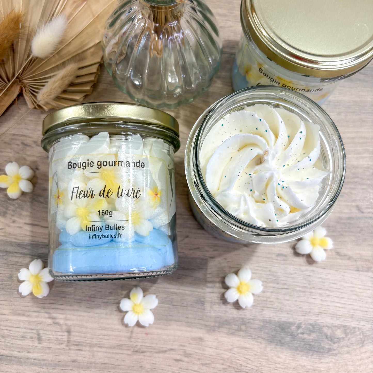 Bougies gourmandes collection automne - hiver