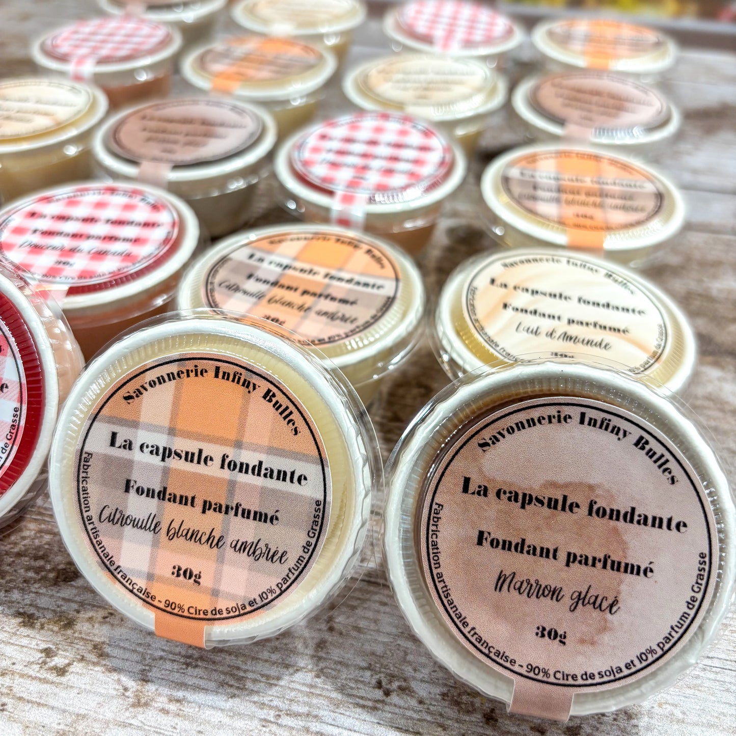 Fondants parfumés