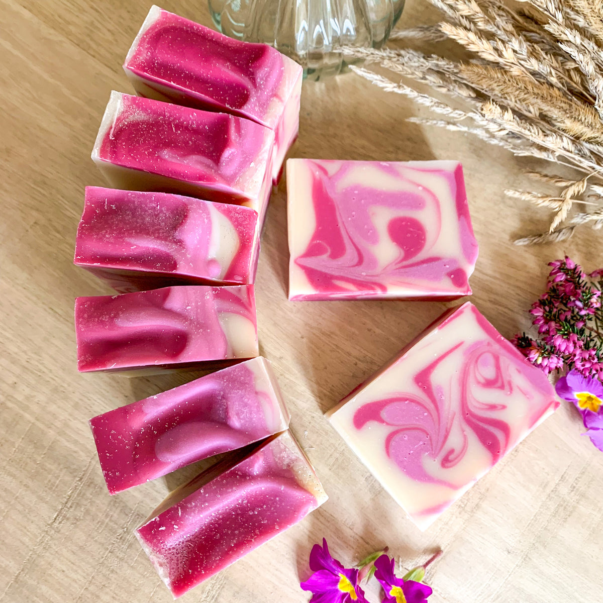 Le savon framboise