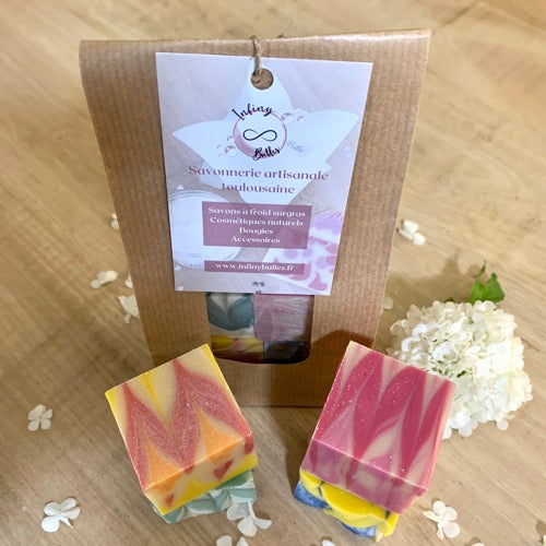 sachet de savons cubes Infiny Bulles