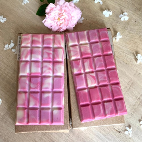 tablette savon framboise Infiny Bulles
