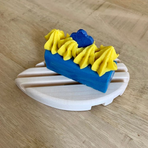 Le porte savon en bois