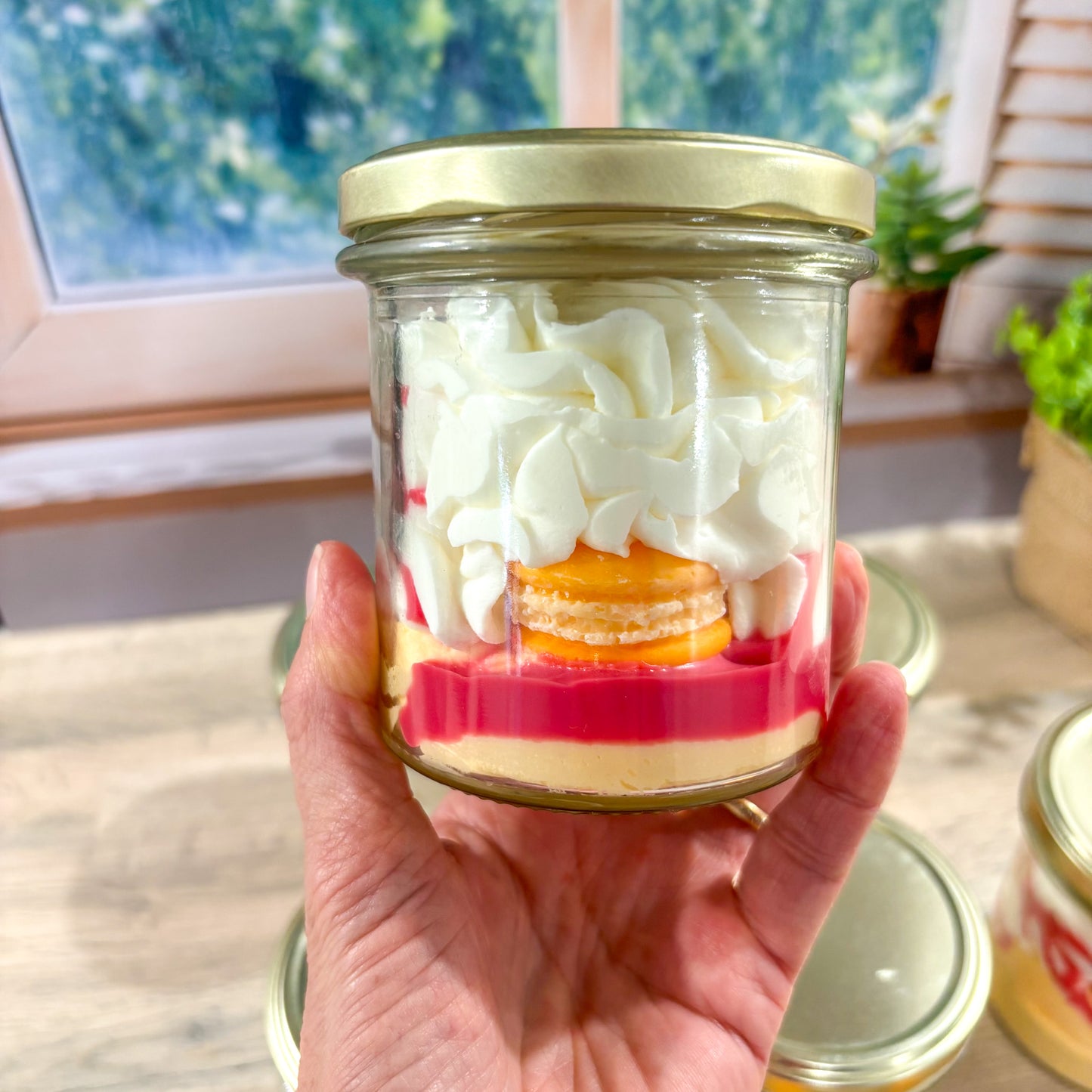 Bougies gourmandes collection printemps