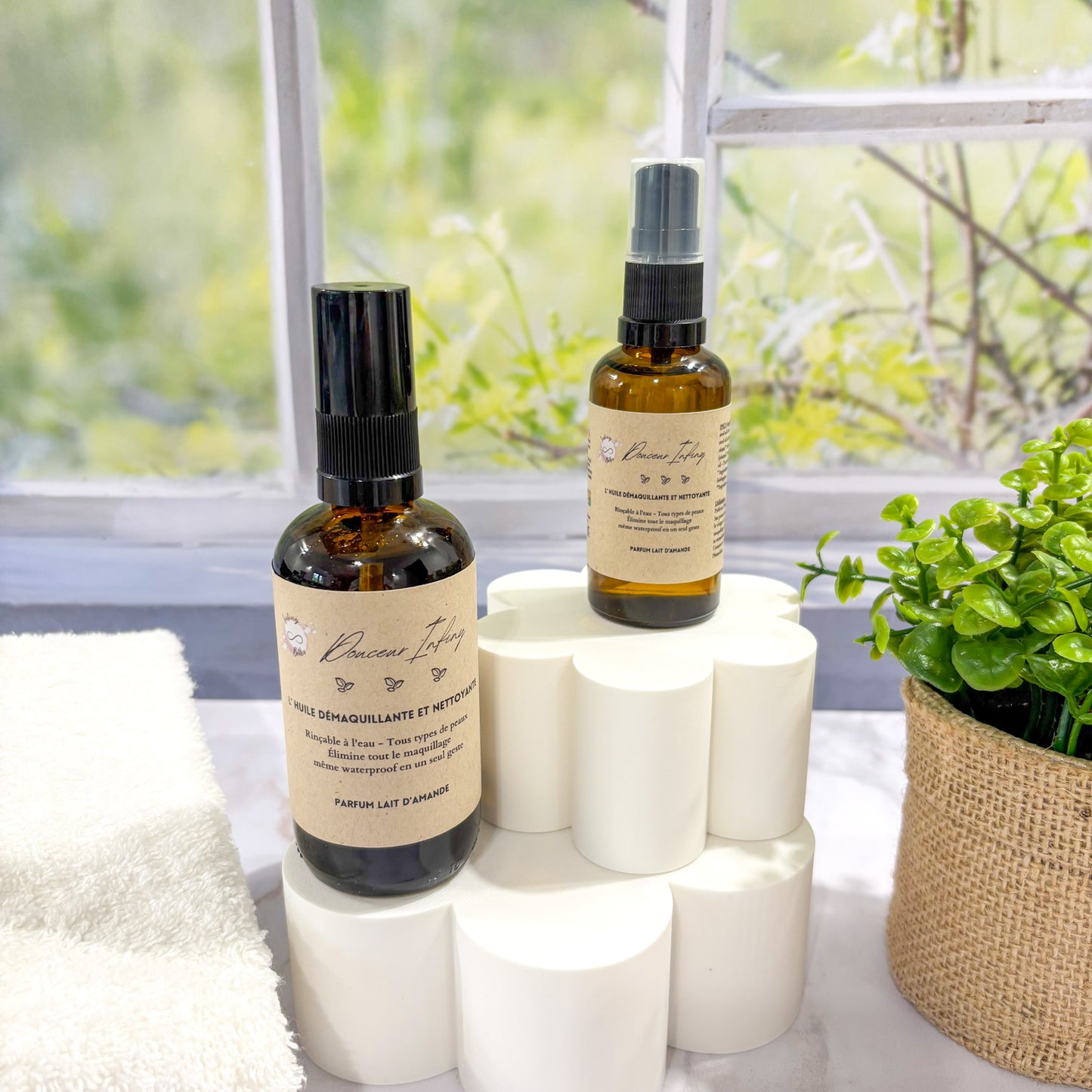 Douceur Infiny - L'huile démaquillante et nettoyante