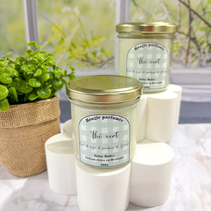 Bougies coulées