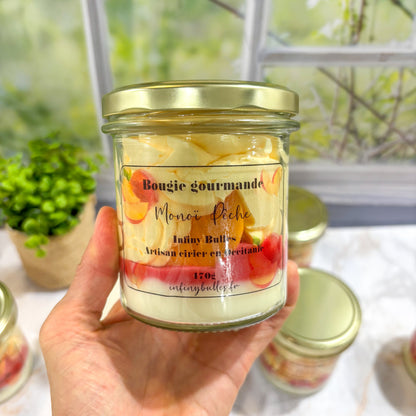 Bougies gourmandes collection printemps