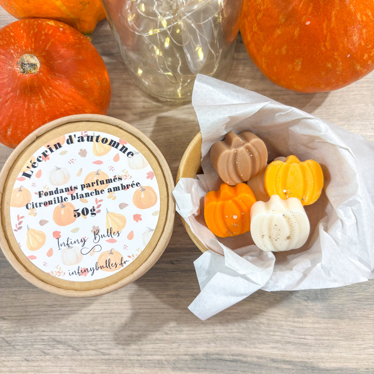 Fondants parfumés - L'écrin d'automne