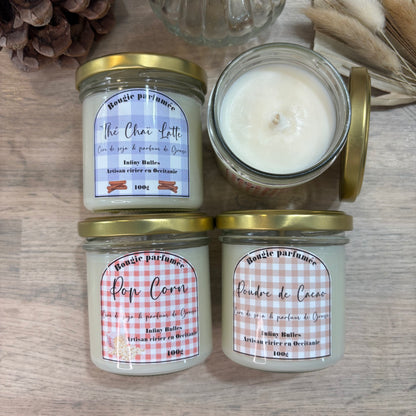Bougies coulées
