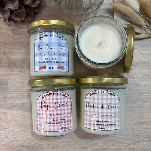 Bougies coulées