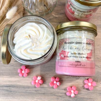 Bougies gourmandes collection printemps
