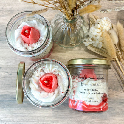 Bougies gourmandes collection printemps