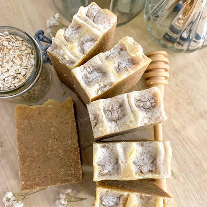 Le savon crème d'avoine et miel