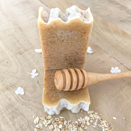 Le savon crème d'avoine et miel