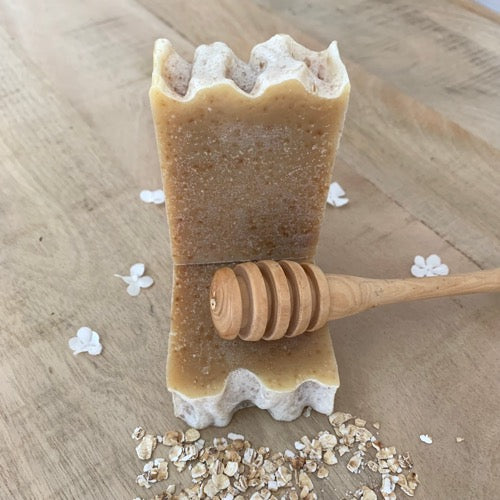 savon crème d'avoine et miel Infiny Bulles