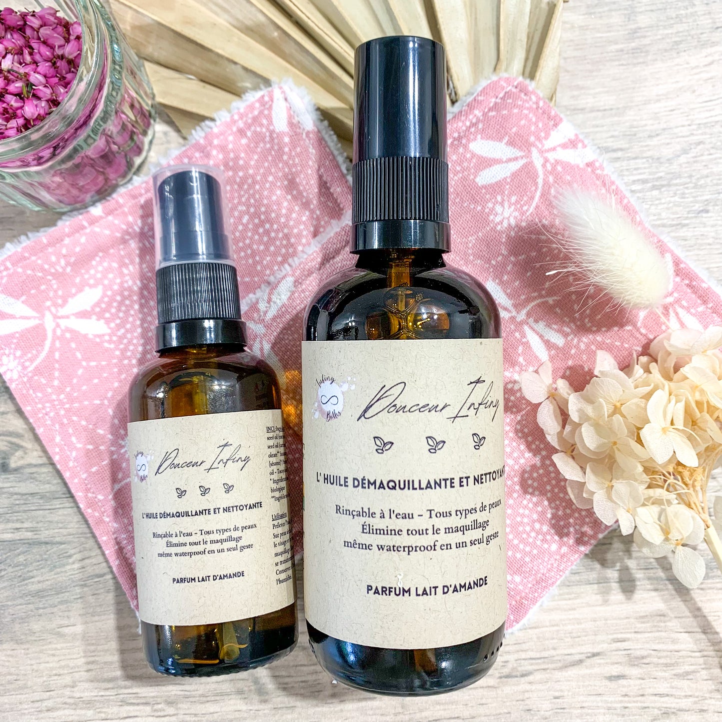 Douceur Infiny - L'huile démaquillante et nettoyante